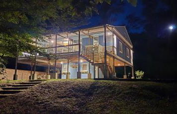 Glass House retreat on scenic Bogue Falaya river - Foto 2