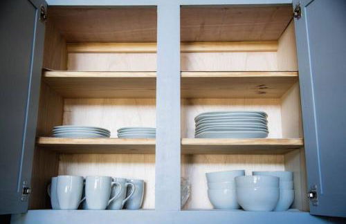 Rustic Chic Alabama Cabin w Loft Fire Pit Pet Friendly Fenced Yard Lake Guntersville - Lucky Lodge - Foto 31