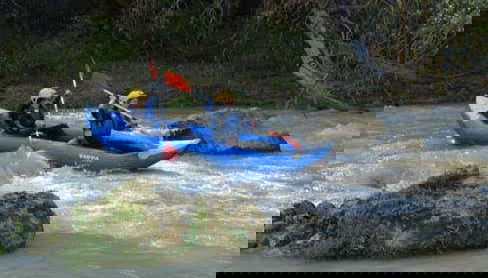 Genil River Kayak Tour - Photo 5, Paddling down the Genil River