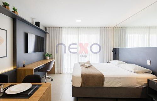 Apartamento business de alto padrão no Go24 com piscina - Foto 1