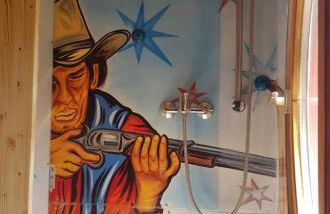 Benno der Wagen - kreativ gestaltetes Tiny House AM WALDRAND Nahezu Alleinlage Rennsteig Grünes Band NATUR PUR Hund willkommen - Foto 7