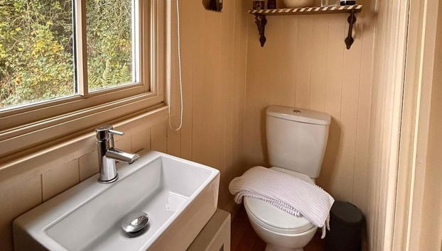 Cozy Cabin Retreat Near Chepstow - Foto 5, Casa de banho