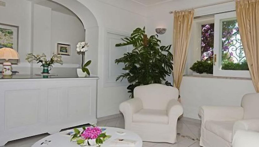 Zona de estar del vestíbulo