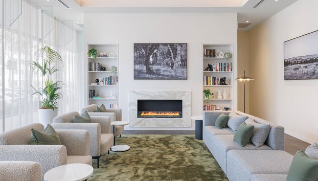 Sala de estar do lobby