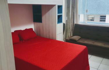 Studio completo frente à Praia do Gonzaga ( Pé na Areia ) - Foto 3