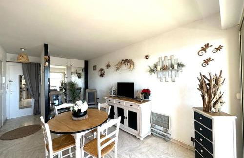 Studio baie Cannes golf piscine mer - Foto 5