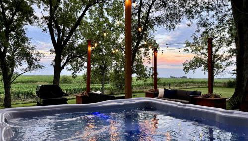 Private Wooded Escape Hot Tub Quiet Seclusion Fire Pit Games - Foto 2