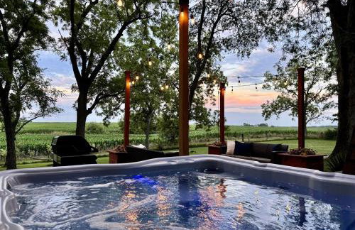 Private Wooded Escape Hot Tub Quiet Seclusion Fire Pit Games - Foto 2