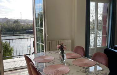 Ambiance Seine, appartement surplombant la Seine -51 M2, Anémone- - Foto 1