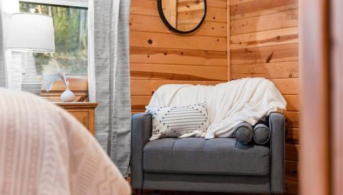 Cabin 2 Peaceful Cabin Near River with Fire Pit and Hot Tub - Foto 3