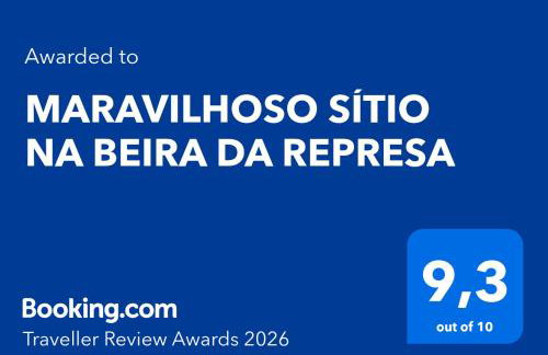 MARAVILHOSO SÍTIO NA BEIRA DA REPRESA - Foto 1