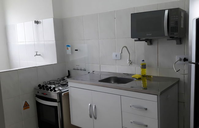 500m da Praia, BIWA Edifício com Piscina, 1garagem, WI-FI, Portaria 24hs, churrasqueira, playground, jardim, Centro do Guarujá, SP - Foto 7