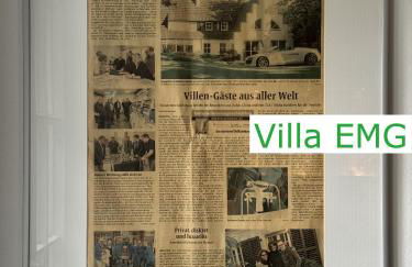 Luxus Ferienhaus Villa EMG Emsdetten nah Münster, Osnabrück, Rheine für Familien Gruppen bis 17 Personen, Pool, Whirlpool, Garten, Kamin, 6SZ - Foto 41