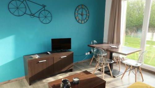 Charmant 2 pièces proche d Honfleur, piscine en saison, parking gratuit, Wifi - Photo 5