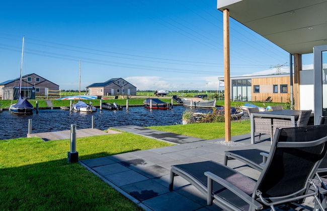 Beautiful Chalet With a Jetty, Near Frisian Lakes - Foto 12