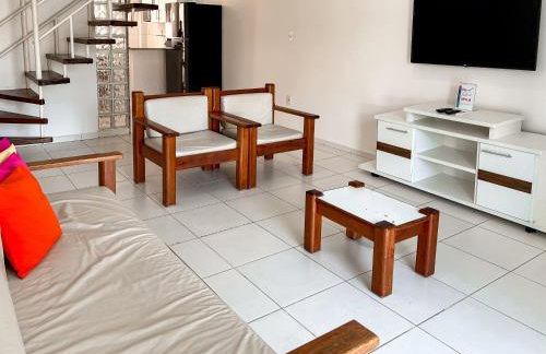 Casa com lazer completo perto da praia Taperapuan - Foto 29