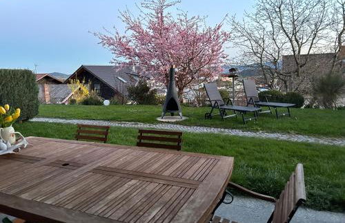 Ferienwohnungen Alpenblick mit Garten -Panoramasauna- - Foto 4