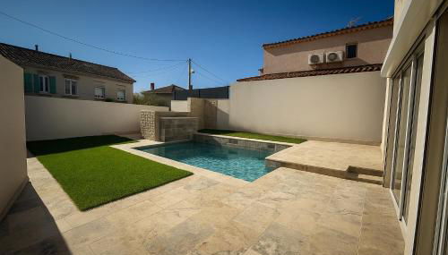 Havre de paix avec piscine & grand jardin 6 pers - Foto 3