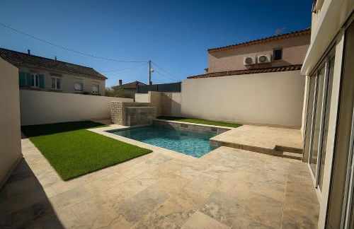 Havre de paix avec piscine & grand jardin 6 pers - Foto 3