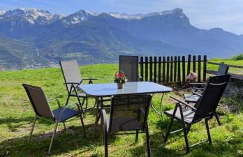 Nid d'aigle, vue panoramique dégagée et jardin, de plein pied, face au Sud et aux montagnes - Photo 4