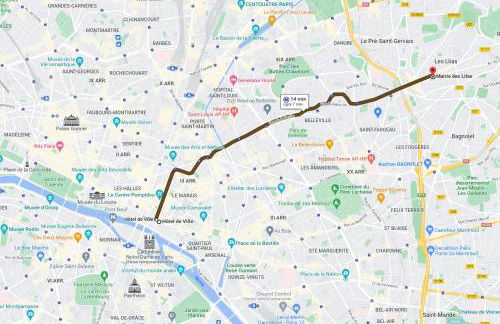 Loft 52m²+parking à 15 min de Paris centre - Foto 20