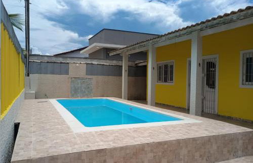 Casa Amarela Pé na Areia Itanhaém - Foto 10
