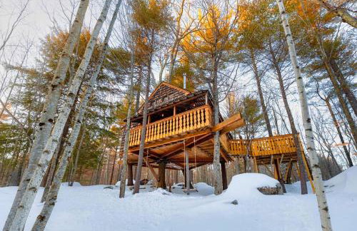 Tree House Rental Ideal for a Unique Getaway near Lake Sunapee in New Hampshire - Foto 25