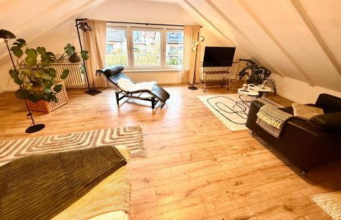 Rooftop Lounge Apartment 7 - Stilvoll wohnen nahe der Uniklinik Homburg - Photo 17