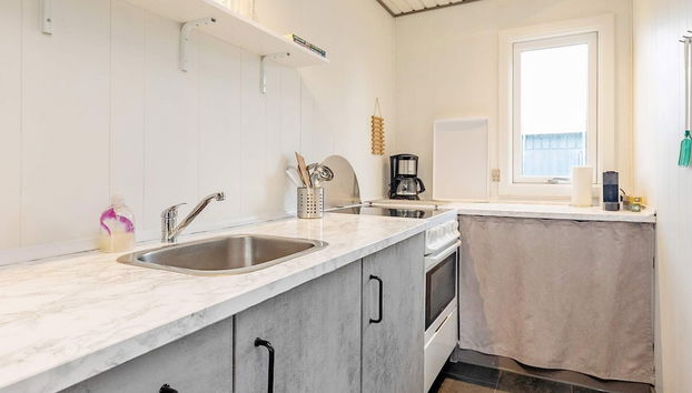 Holiday Home in Saeby Near Beach - Foto 3, Cocina privada