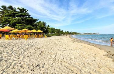 MSFlats Paripueira praia varanda c rede cozinha Wifi Ar split - Foto 53