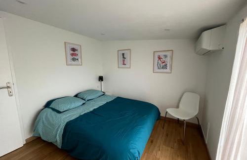 Mini villa au bord de la mer, proche Moriani (Corse) - Foto 7