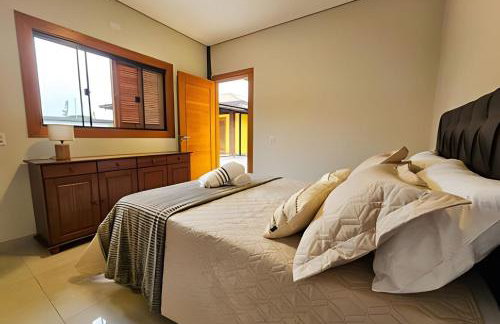 Recanto Sabiá, Área gourmet climatizada, piscina - Foto 48