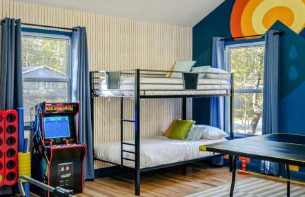 Sleeps 13 Private Sauna Hot Tub Game Room - Foto 37