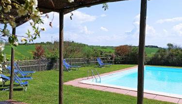 Podere Cartaio Bio Farm, private pool, AirC - Photo 2, Garden