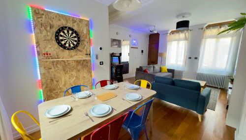 Maison 3ch - Cinéma - Game Room - Parking - Gare - Foto 4