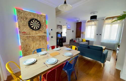 Maison 3ch - Cinéma - Game Room - Parking - Gare - Foto 4