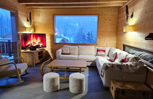 Chalet La Tanière 14 Pers - piscine chauffée et sauna - Vars Saint Marcellin - Foto 30