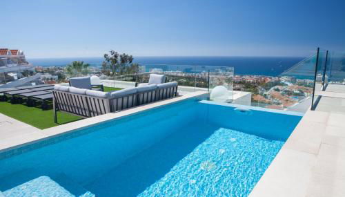 200m NEW Villa E with priv/heated pool, ocean view. - Foto 3, sunbed