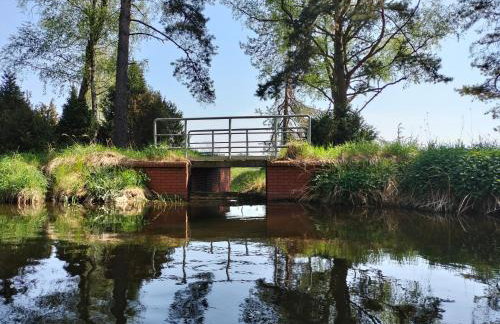 Leśna Chata kuracyjna nad rzeką z sauną w Borach Tucholskich - Foto 55