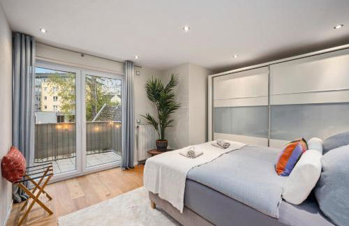 EDLER WOHNRAUM Schwanenteich-Suite mit Balkon, Kaffeevollautomat, Lift & Parkplatz - Foto 21