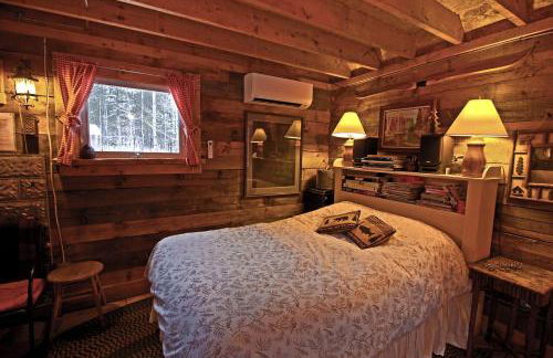 Cozy Log Cabin with an Indoor Fireplace Located on 70 Forested Acres in Leicester, Vermont - Foto 29