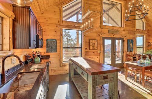 Mountain View Hideaway with Outdoor Fireplace! - Foto 12