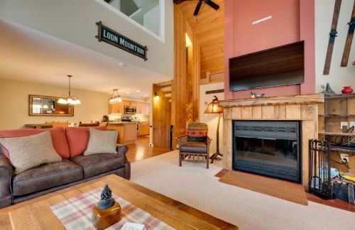Lincoln Condo with Balcony and View Less Than 2 Mi to Loon Mtn - Foto 7