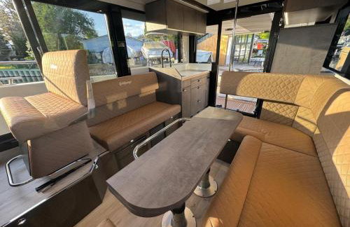 Yacht als Wohnung zu vermieten Hausboot direkt Tempelhofer Hafen - Foto 41