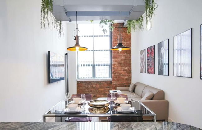 1-bed Loft Apartment - Free Parking, Central - Foto 22