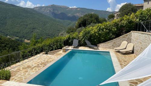 Scheggino - Casale con piscina e splendida vista - Foto 2, sunbed