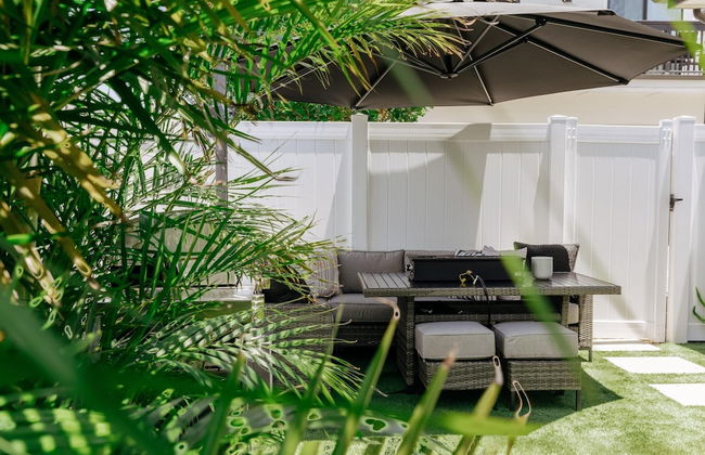 Mediterranean Modern Steps to Beach Dining w Spa - Foto 9