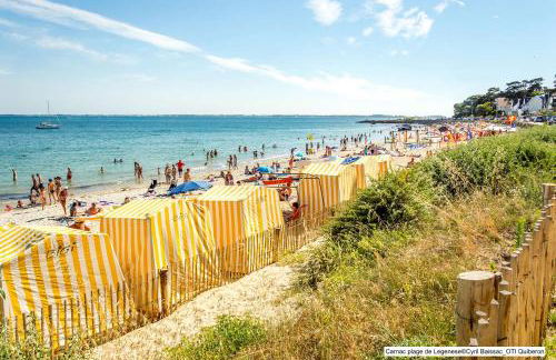 Kercolette, maison avec piscine non chauffée proche des plages - Foto 53
