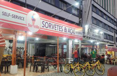 Apartamento Aconchego Frente Mar - Vila Guilhermina Praia Grande SP - Cozinha Completa - Climatizador de Ar - TV a Cabo - Wi-Fi - Photo 43