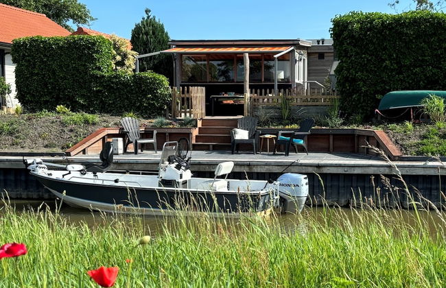 4 Pers House Cecil With own Fishing Spot on a Dutch Chanel - Foto 1